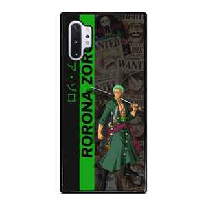 RORONA ZORO ANIME MANGA Samsung Galaxy Note 10 Plus Case Cover