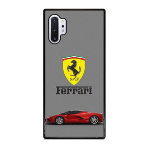 SCUDERIA FERRARI LOGO SUPER CAR RED Samsung Galaxy Note 10 Plus Case Cover