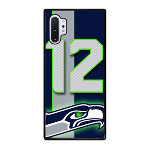 SEATTLE SEAHAWKS NFL 12 MAN LOGO Samsung Galaxy Note 10 Plus Case Cover
