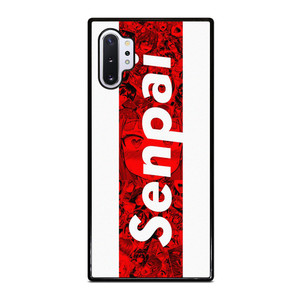 SENPAI ANIME STRIPE LOGO Samsung Galaxy Note 10 Plus Case Cover