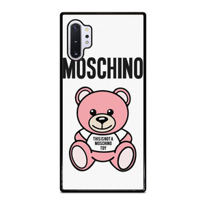THIS IS NOT MOSCHINO TOY BEAR PINK Samsung Galaxy Note 10 Plus Case Cover THIS IS NOT MOSCHINO TOY BEAR PINK Samsung Galaxy Note 10 Plus Case Cover