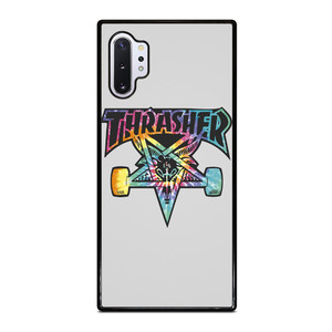 THRASHER SKATEBOARD TIE DYE LOGO Samsung Galaxy Note 10 Plus Case Cover