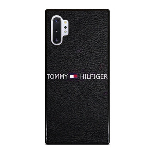 TOMMY HILFIGER LOGO LEATHER Samsung Galaxy Note 10 Plus Case Cover