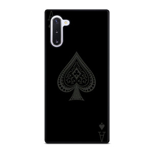 ACE OF SPADES ALL BLACK ICON Samsung Galaxy Note 10 Case Cover ACE OF SPADES ALL BLACK ICON Samsung Galaxy Note 10 Case Cover