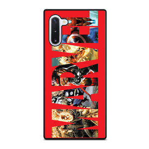 ALL MARVEL SUPERHERO LOGO Samsung Galaxy Note 10 Case Cover ALL MARVEL SUPERHERO LOGO Samsung Galaxy Note 10 Case Cover