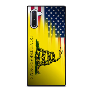DONT TREAD ON ME USA FLAG Samsung Galaxy Note 10 Case Cover DONT TREAD ON ME USA FLAG Samsung Galaxy Note 10 Case Cover