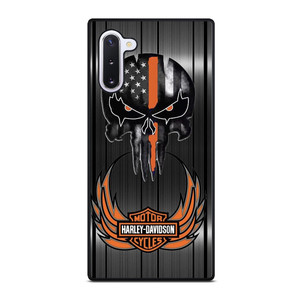 HARLEY DAVIDSON THE PUNISHER METAL Samsung Galaxy Note 10 Case Cover