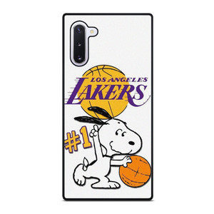 LOS ANGELES LAKERS SNOOPY BASKETBALL Samsung Galaxy Note 10 Case Cover LOS ANGELES LAKERS SNOOPY BASKETBALL Samsung Galaxy Note 10 Case Cover