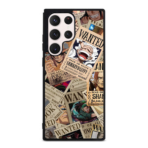 ONE PIECE POSTER WANTED COLLAGE Samsung Galaxy S23 Ultra Case Cover ONE PIECE POSTER WANTED COLLAGE Samsung Galaxy S23 Ultra Case Cover