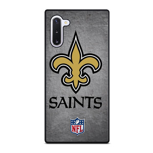 NEW ORLEANS SAINTS NFL WALL LOGO Samsung Galaxy Note 10 Case Cover NEW ORLEANS SAINTS NFL WALL LOGO Samsung Galaxy Note 10 Case Cover