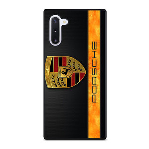 PORSCHE CARBON LIST LOGO Samsung Galaxy Note 10 Case Cover