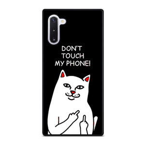 RIPNDIP CAT DONT TOUCH MY PHONE Samsung Galaxy Note 10 Case Cover RIPNDIP CAT DONT TOUCH MY PHONE Samsung Galaxy Note 10 Case Cover