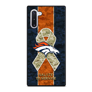 SALUTE TO SERVICE DENVER BRONCOS Samsung Galaxy Note 10 Case Cover
