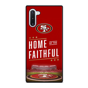 SAN FRANCISCO 49ERS HOME OF FAITHFUL Samsung Galaxy Note 10 Case Cover