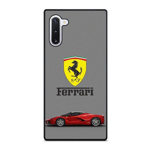 SCUDERIA FERRARI LOGO SUPER CAR RED Samsung Galaxy Note 10 Case Cover