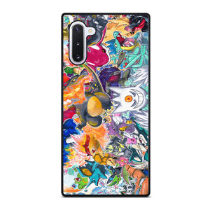 SHINY POKEMON ANIME COLLAGE Samsung Galaxy Note 10 Case Cover