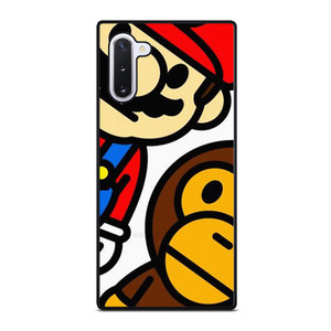 SUPER MARIO BROS BABY MILO BAPE Samsung Galaxy Note 10 Case Cover