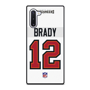 TOM BRADY TAMPA BAY BUCCANEERS WHITE KIT Samsung Galaxy Note 10 Case Cover