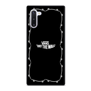 VANS OFF THE WALL SKATEBOARD FRAMED Samsung Galaxy Note 10 Case Cover