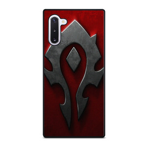 WORLD OF WARCRAFT HORDE BLACK LOGO Samsung Galaxy Note 10 Case Cover