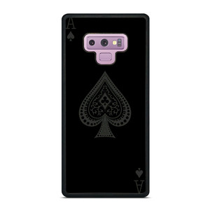 ACE OF SPADES ALL BLACK ICON Samsung Galaxy Note 9 Case Cover ACE OF SPADES ALL BLACK ICON Samsung Galaxy Note 9 Case Cover