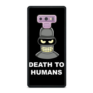 BENDER FUTURAMA DEATH TO HUMANS Samsung Galaxy Note 9 Case Cover BENDER FUTURAMA DEATH TO HUMANS Samsung Galaxy Note 9 Case Cover