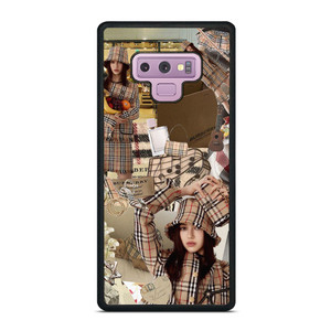 BURBERRY DANIELLE NEWJEANS Samsung Galaxy Note 9 Case Cover BURBERRY DANIELLE NEWJEANS Samsung Galaxy Note 9 Case Cover