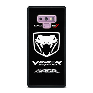 DODGE VIPER SRT 10 ACR LOGO Samsung Galaxy Note 9 Case Cover DODGE VIPER SRT 10 ACR LOGO Samsung Galaxy Note 9 Case Cover