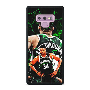GIANNIS ANTETOKOUNMPO NBA MILWAUKEE BUCKS Samsung Galaxy Note 9 Case Cover GIANNIS ANTETOKOUNMPO NBA MILWAUKEE BUCKS Samsung Galaxy Note 9 Case Cover