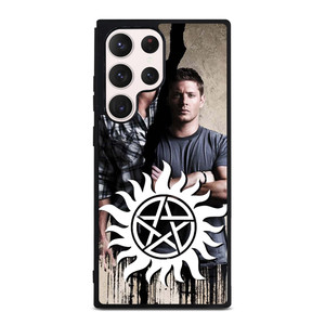 SAM AND DEAN WINCHESTER SUPERNATURAL LOGO Samsung Galaxy S23 Ultra Case Cover SAM AND DEAN WINCHESTER SUPERNATURAL LOGO Samsung Galaxy S23 Ultra Case Cover