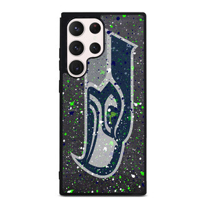 SEATTLE SEAHAWKS SPLASHED LOGO  Samsung Galaxy S23 Ultra Case Cover SEATTLE SEAHAWKS SPLASHED LOGO  Samsung Galaxy S23 Ultra Case Cover