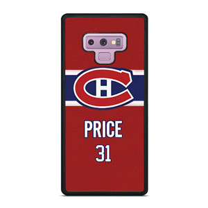 MONETREAL CANADIENS CAREY PRICE NHL KIT Samsung Galaxy Note 9 Case Cover