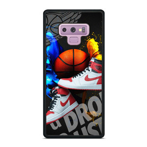 NIKE AIR JORDAN SPLASHED SNEAKERS Samsung Galaxy Note 9 Case Cover