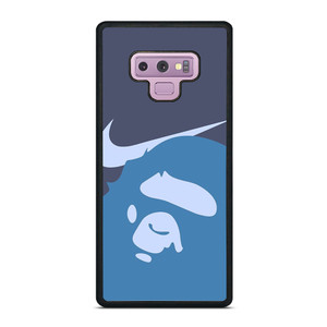 NIKE X BAPE BLUE LOGO Samsung Galaxy Note 9 Case Cover