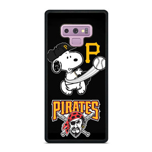 PITTSBURGH PIRATES SNOOPY BASEBALL Samsung Galaxy Note 9 Case Cover