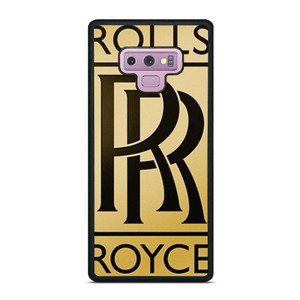 ROLLS ROYCE GOLD LOGO Samsung Galaxy Note 9 Case Cover