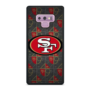 SAN FRANCISCO 49ERS LOGO PATTERN Samsung Galaxy Note 9 Case Cover