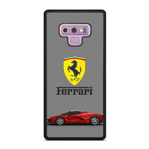 SCUDERIA FERRARI LOGO SUPER CAR RED Samsung Galaxy Note 9 Case Cover