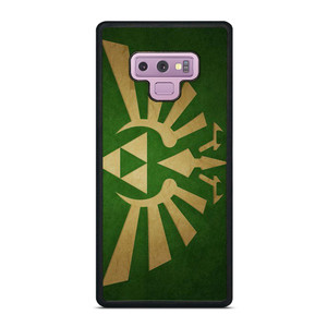 TRIFORCE LEGEND OF ZELDA GREEN LOGO Samsung Galaxy Note 9 Case Cover