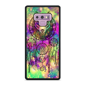 WHITE WOLF DREAMCATCHER TIE DIE Samsung Galaxy Note 9 Case Cover
