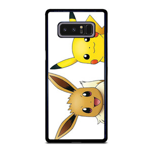 EEVEE PIKACHU POKEMON ANIME Samsung Galaxy Note 8 Case Cover