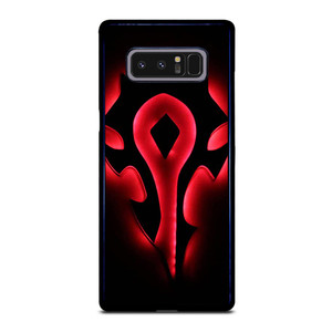 HORDE WORLD OF WARCRAFT BLACK LOGO Samsung Galaxy Note 8 Case Cover HORDE WORLD OF WARCRAFT BLACK LOGO Samsung Galaxy Note 8 Case Cover