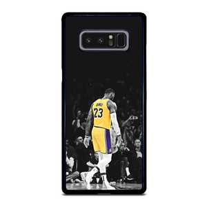 LEBRON JAMES LA LAKERS BLACK WHITE Samsung Galaxy Note 8 Case Cover LEBRON JAMES LA LAKERS BLACK WHITE Samsung Galaxy Note 8 Case Cover