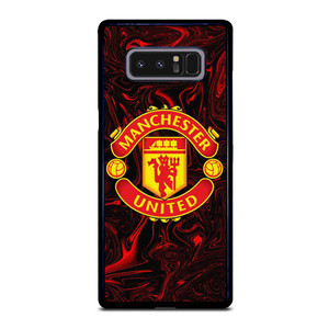 MANCHESTER UNITED RED MARBLE LOGO Samsung Galaxy Note 8 Case Cover