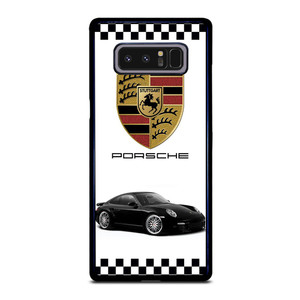 PORSCHE 911 CHECKERED EMBLEM Samsung Galaxy Note 8 Case Cover