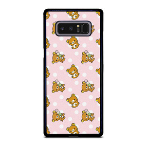 RILAKKUMA BEAR PATTERN Samsung Galaxy Note 8 Case Cover RILAKKUMA BEAR PATTERN Samsung Galaxy Note 8 Case Cover