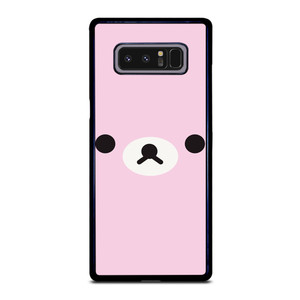RILAKKUMA BEAR PINK MINIMALIST Samsung Galaxy Note 8 Case Cover RILAKKUMA BEAR PINK MINIMALIST Samsung Galaxy Note 8 Case Cover