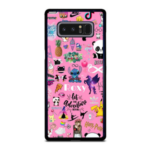 ROXY CARTOON PINK COLLAGE Samsung Galaxy Note 8 Case Cover