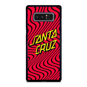SANTA CRUZ SKATEBOARD WAVY RED Samsung Galaxy Note 8 Case Cover