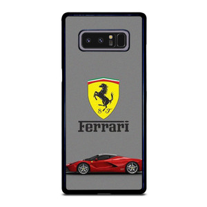 SCUDERIA FERRARI LOGO SUPER CAR RED Samsung Galaxy Note 8 Case Cover